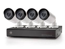 CCTV KIT AHD 4CH DVR, 4x 720P 2TB kamery