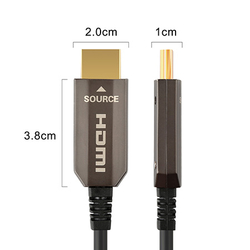 Kabel optyczny HDMI Hybrid 2.0 SH-SPHB0700 70m