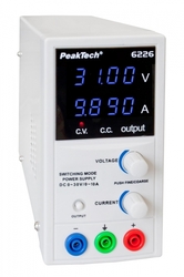 Laboratorní napájecí zdroj 30V 10A PeakTech 6226