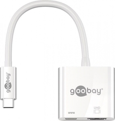 Goobay adaptér USB-C na HDMI + USB-C PowerDelivery