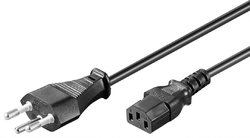 Napájecí kabel FLAT PLUG, švýcarský standard