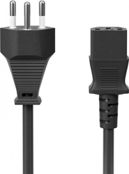 Napájecí kabel FLAT PLUG, švýcarský standard