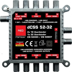 DCSS II 52-32 Opticum 2x16UB Standardní multipřepínač