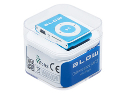 MP3 player modrý