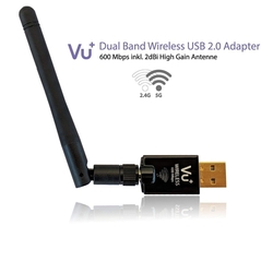 WiFi VU + 600 Mbps 2,4 GHz, 5GHz adaptér