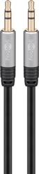 Zvukový kabel Jack 3,5 mm AUX Goobay Plus 1,5 m