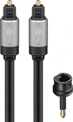 Audio kabel Jack - 2x RCA Goobay Plus TEXTIL 2m