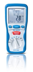 Zkoušečka proudových pojistek PeakTech 2710 RCD