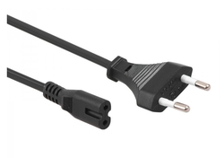 Napájecí kabel osmička C7 Goobay 2x90 bílá 5m