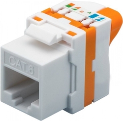 Keystone RJ45 CAT 6 UTP 250MHz nas. otáčení.