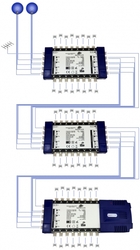 Multipřepínač Spacetronik Pro Series MS-0916CL 9/16C