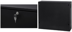 RACK skříň 19'' 2U 350x130mm ČERNÁ vertikální