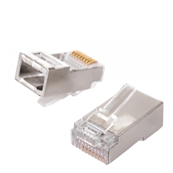 Průchozí zástrčka RJ45, Cat5e FTP PT-RJ455FT-0 100ks