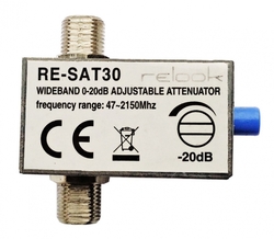 Lineární zesilovač Relook RE-SAT30 reg. 0-20 dB