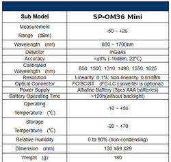 Miernik m. optycznej Spacetronik SP-OM36 Mini