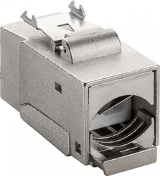Keystone RJ45 CAT 6 STP 250 MHz Snap-In konektor