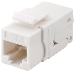 Keystone RJ45 CAT 6 UTP 250 MHz Snap-In