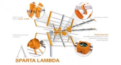Opticum SPARTA LAMBDA Combo LTE + zasilacz 12V