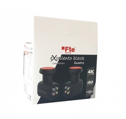 LNB Quatro Fte eXcellento Black LTE 0,1dB