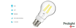 Chytrá žárovka WiFi Prolight E27 8W 