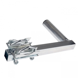 Univerzální ohnutý balkonový stožár L-30cm fi38