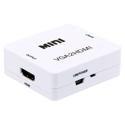 Konwerter VGA + audio na HDMI SPVA-H01