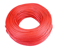 AWG17 Silikonový kabel 1mm2 červený
