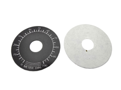 Číselník se stupnicí 38 mm s lepidlem TDP04


