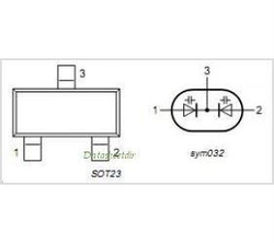 BBY39, 2x varikap 2-16pF, SOT23