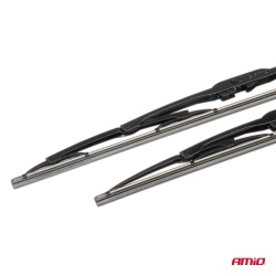 Kovový stěrač U-Type 26” 650 mm s úchytem typu „U” AMiO-04015