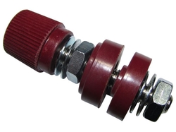 Šroubovací svorka 56mm červená