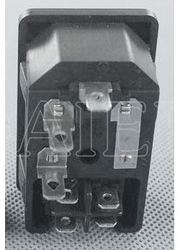 Síťový konektor IEC60320 230V na panel, pojist.pouzdro, vypínač /AS10/
