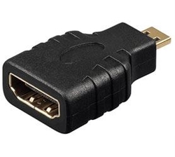 Redukce HDMI(A) zdířka-HDMI(D)-MICRO konektor