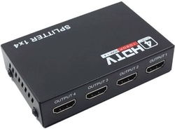 Rozbočovač HDMI 1xIN, 4xOUT, FullHD, s napájením