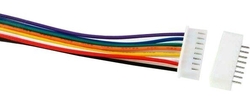 Konektor JST-XH 8pin + kabel 15cm + zdířka JST-XH 8pin