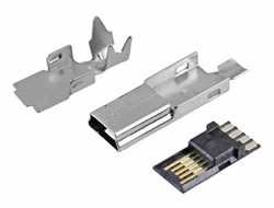 USB mini konektor kabelový