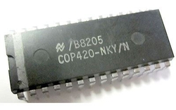 COP420-LBE/N  - 4-bit MCU, DIL28