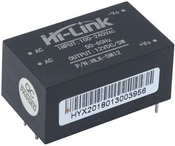 Spínaný zdroj Hi-Link HLK-5M12 5W 12V/0,42A