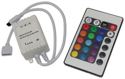 Ovládač LED pásků RGB 12V/3x2A , IR D.O. 24 tlačítek