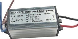 Zdroj- LED driver 10W, 20-40V/280mA pro LED 10W ,IP65,napájení 230V