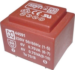 Trafo DPS 2VA 1x12V MYRRA 44123