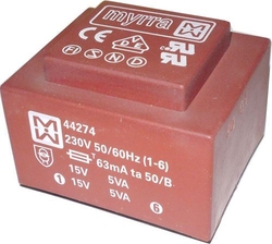 Trafo DPS 10VA 2x15V MYRRA 44274