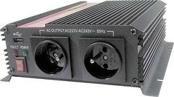 Měnič napětí 24V/230V+USB 1000W, CARSPA CAR-1KU modifikovaná sinusovka