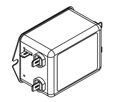 Odrušovací filtr X37-02 250VAC/15A 50-60Hz