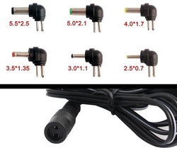 Napáječ, síťový adaptér MANUAL-30W, 3-12V/2,5A +USB 5V/2,1A, spínaný