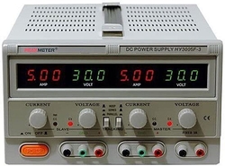 Laboratorní zdroj PeakMeter HY3005F-3 2x0-30V/0-5A + 1x5V/3A