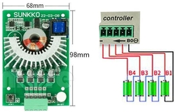 Bateriový balancér SUNKKO BAL-804 4S 8A pro Li-Ion a LiFePO4 články