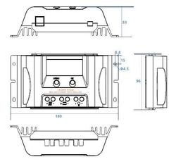 Solární regulátor MPPT Lumiax MT1050EU, 12V/10A