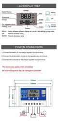 Solární regulátor PWM YJSS30 12-24V/30A+USB pro Pb baterie