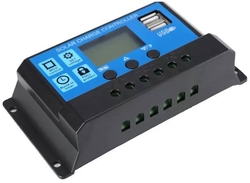 Solární regulátor PWM  SY3024H 12-24V/30A+USB pro Pb baterie